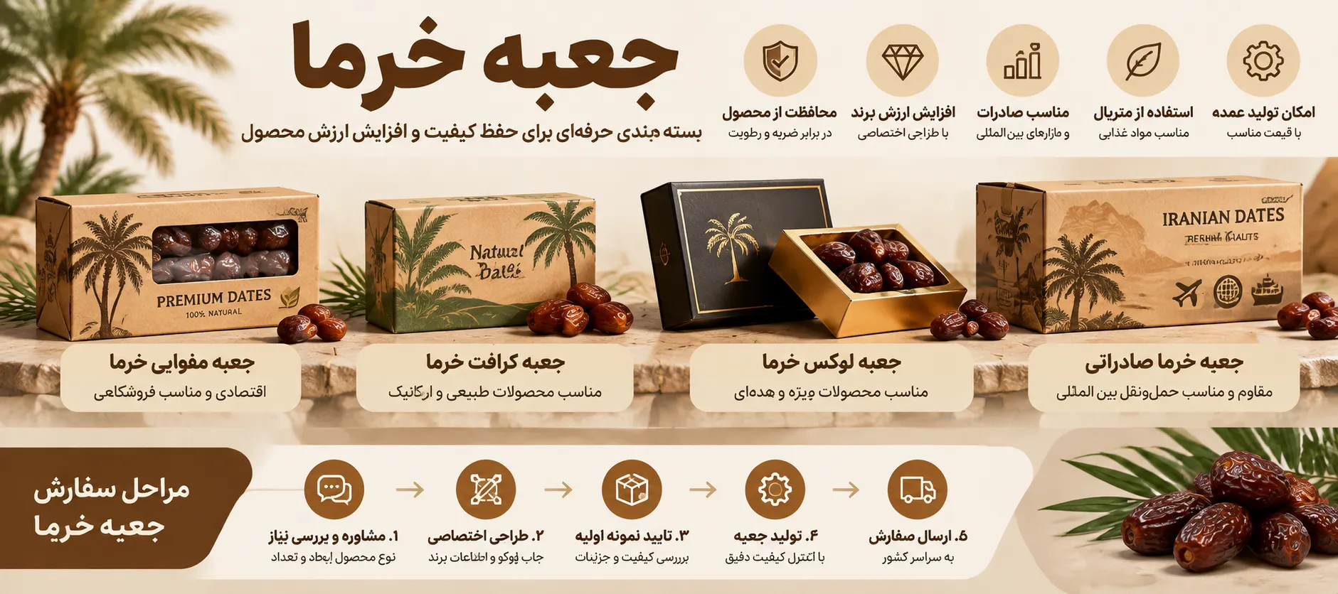 جعبه خرما